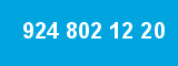 924 802 12 20 924 802 12 20